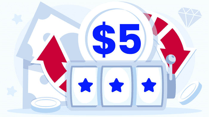 Get free spins for a $5 deposit!
