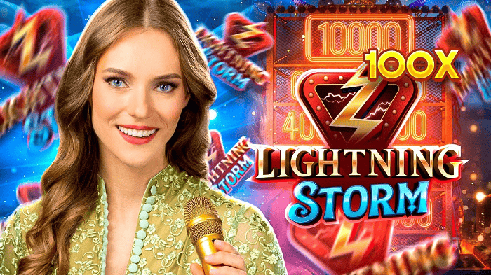 Lightning Storm Live Casino Game Shows by Evolution