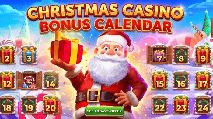 Christmas Bonus Calendars in Online Casinos 