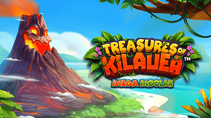 Play free spins on Treasures of Kilauea slot! 