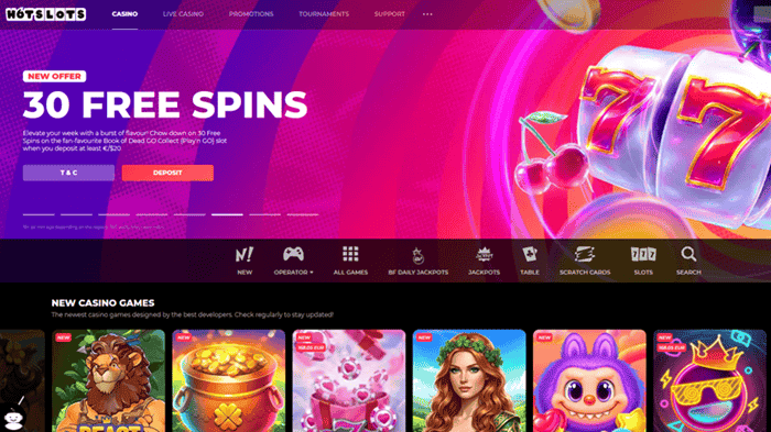 Bonusy Hotslots Casino