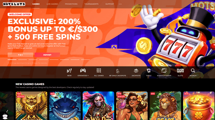 HotSlots Exclusive Offer 