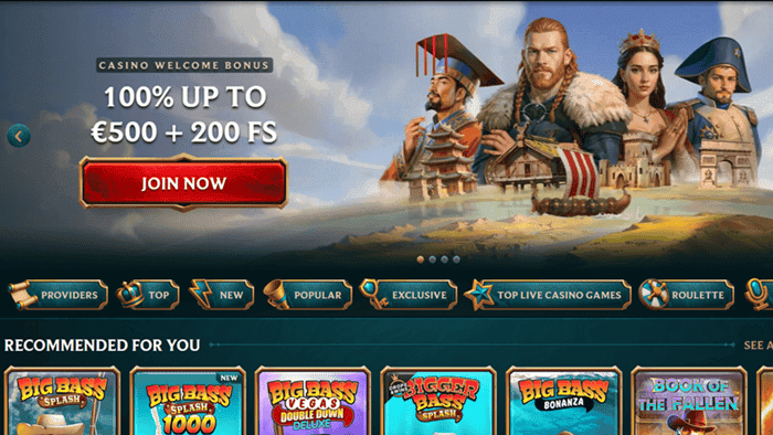 My Empire Casino Welcome Bonus