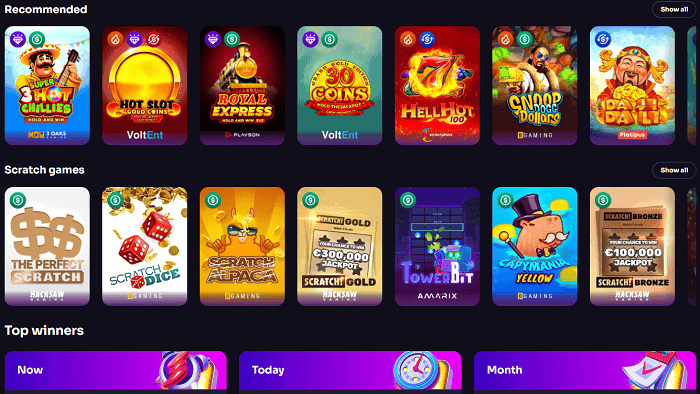 WinSpirit Best Online Slots and Progressive Jackpots 