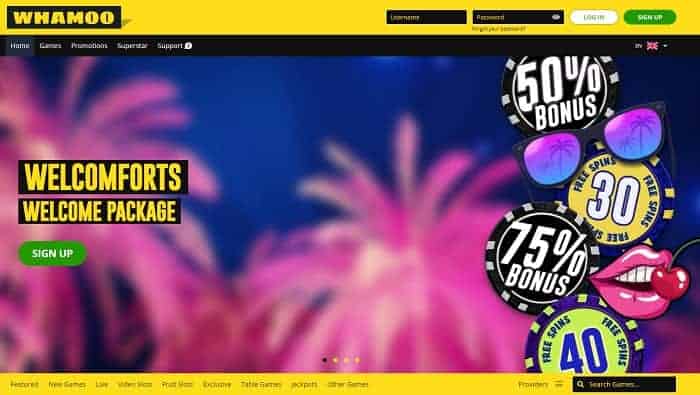 Whamo Casino Website Review 