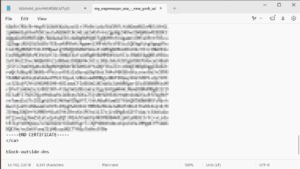 OpenDNS notepad with block-outside-dns instruction added.