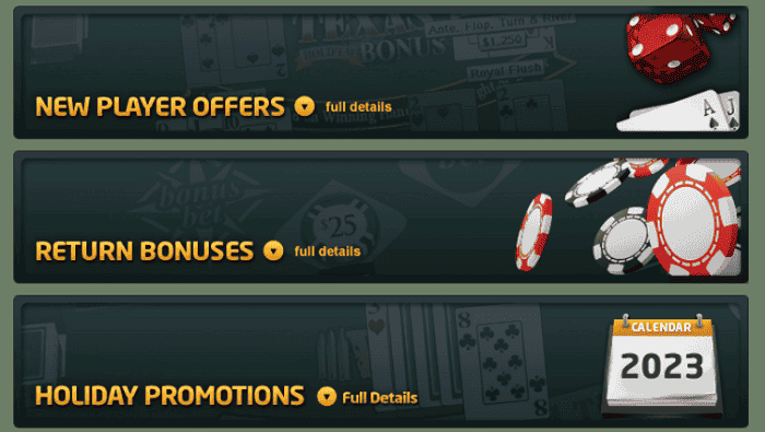 Enjoy special promotions 