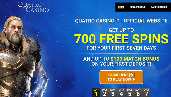 Quatro Casino Review & Rating 