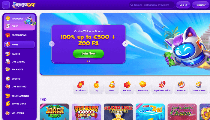 Free spins promotion at online casino with bonus up to €500 and 200 free spins for new players.