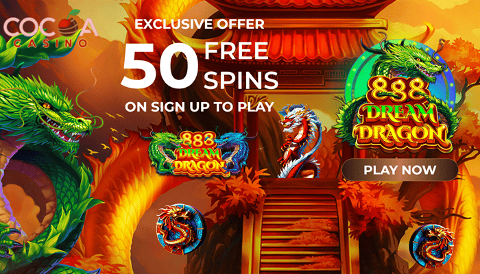 50 Free Spins on 888 Dream Dragon