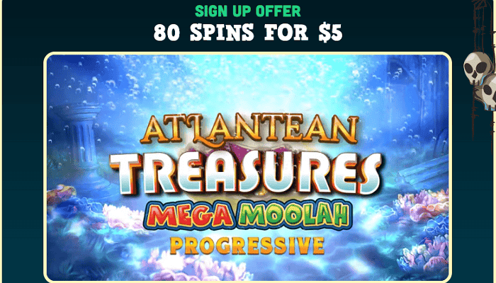 80 spins for $5 deposit 