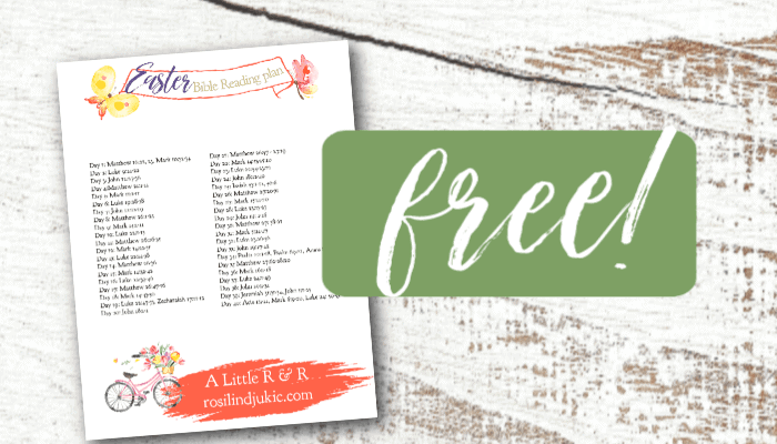 40 Day Easter Reading Plan – Free Download