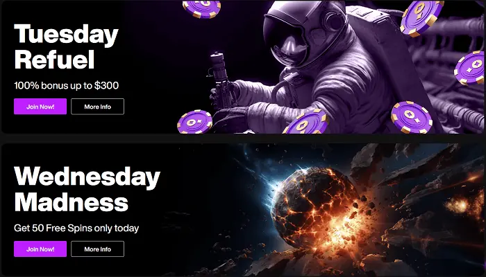 Claim Bonuses 