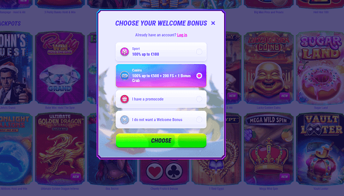 Open Your Player Account
