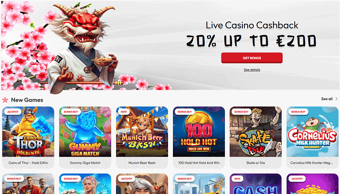 Cashback Offers and VIP Rewards 