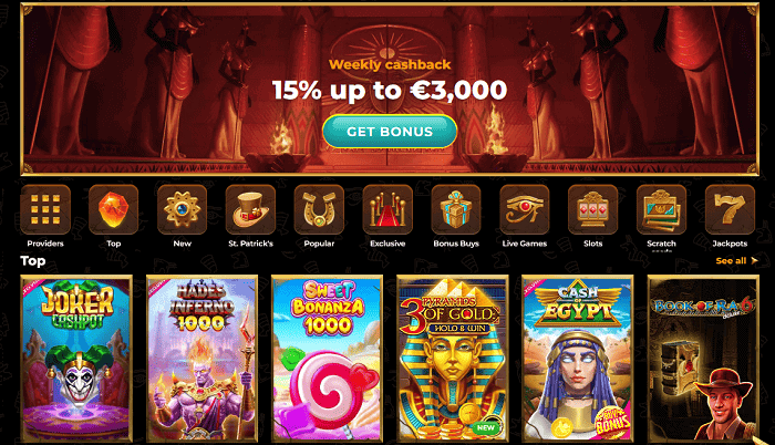 AmunRa Games and Live Dealer 