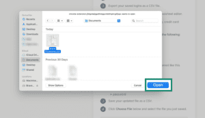 ExpressKeys browser extension import data from Brave.