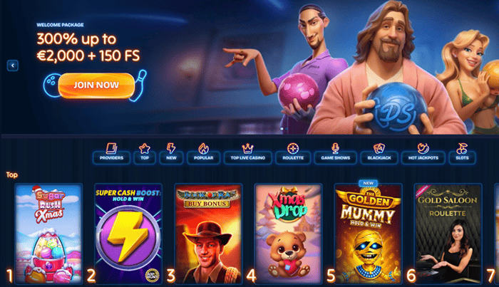 Dudespin 300% welcome bonus and 150 free spins! 
