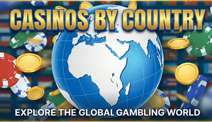 Check the best online casinos for your country! 