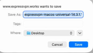 The MacOS Save dialog.