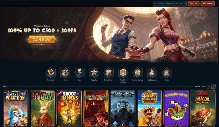 Collect 200 free spins and a Bonus Crab free game! 