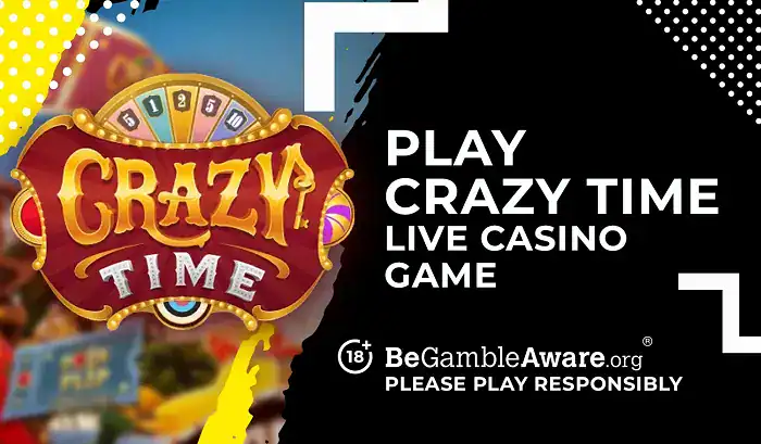 Crazy Time Live Casino Game Shows by Evolution Gaming