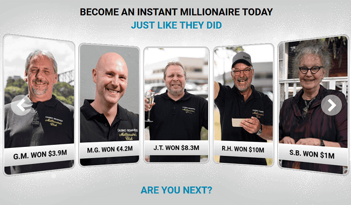 Zodiac Casino Winners on Mega Moolah! 