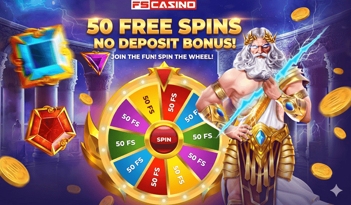 Collect 50 FS no deposit bonus after sign-up! 