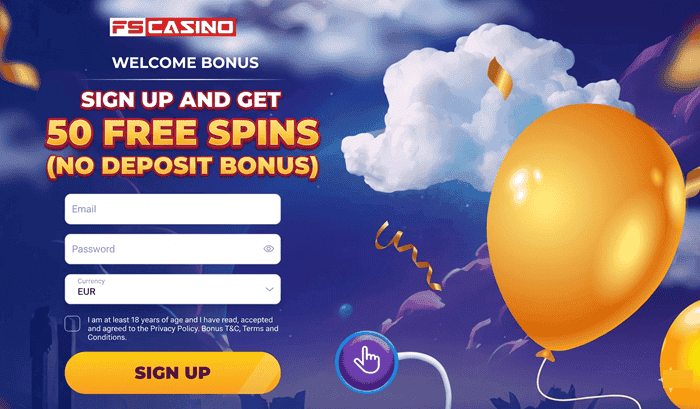Register at FS Casino and log in to your account! 