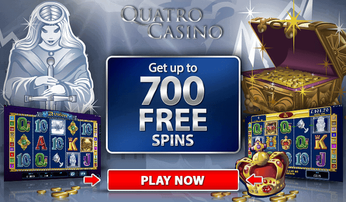 Play 700 Free Spins at Quatro Casino 