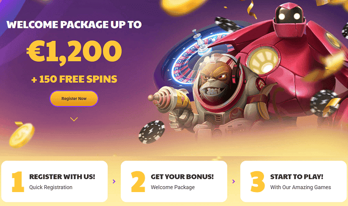 Open your account with WikiLuck Casino and get 1200 EUR free cash! 