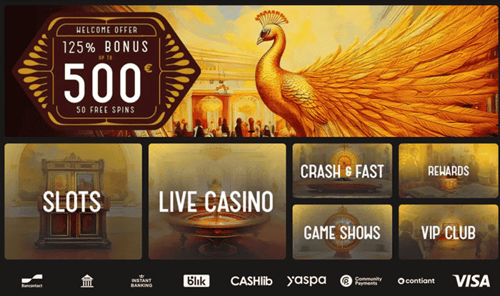 Art Casino Welcome Bonus 