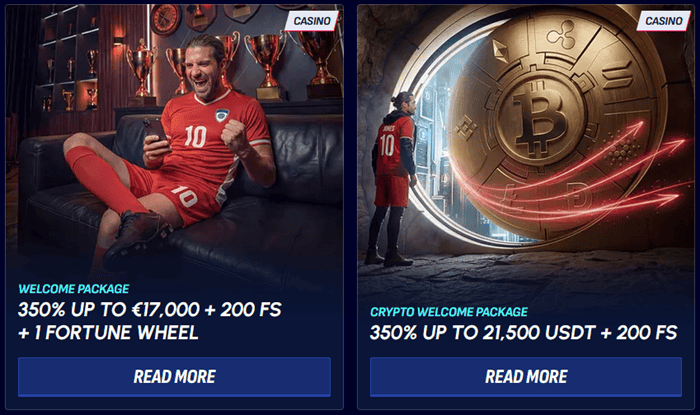 BetScore 350% Bonus and 200 Free Spins 