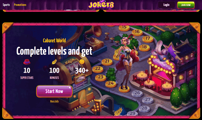 Joker8 Cabaret World 