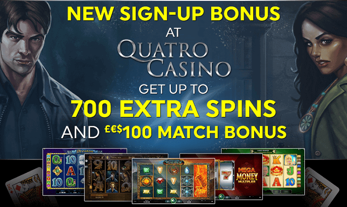 Quatro Casino No Deposit Bonus, Free Chances, Gratis Spins 