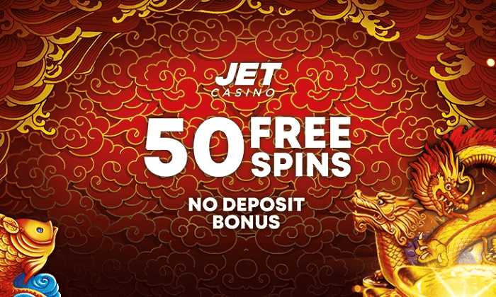 JET Casino 50 free spins 