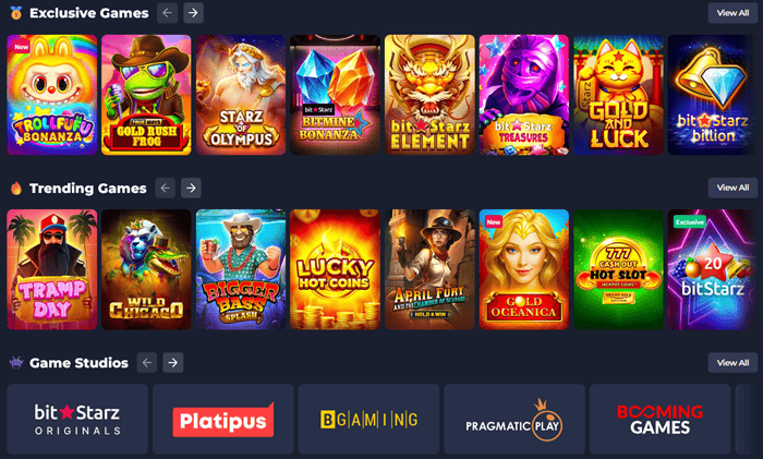 BitStarz Casino Games 