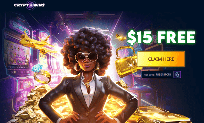 CryptoWins free chip code 