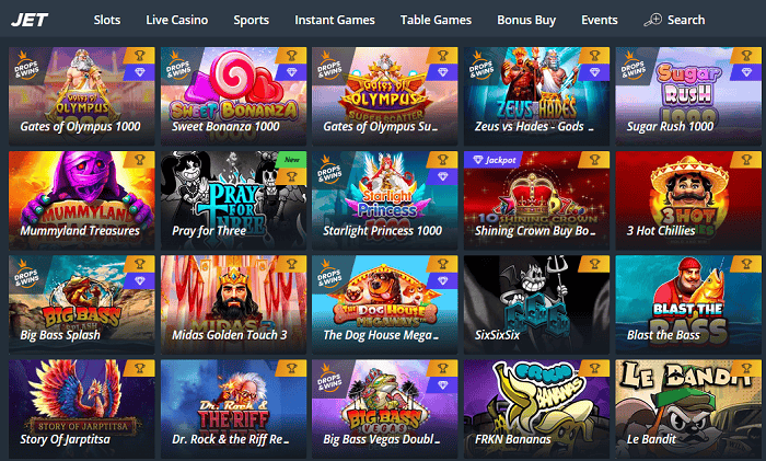 JET Casino Live Dealer 