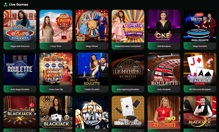 Live Dealer and Game Shows 