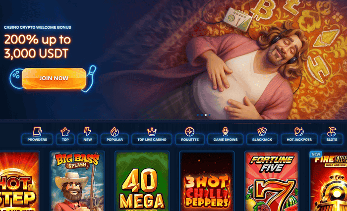 Dudespin 200% welcome bonus 