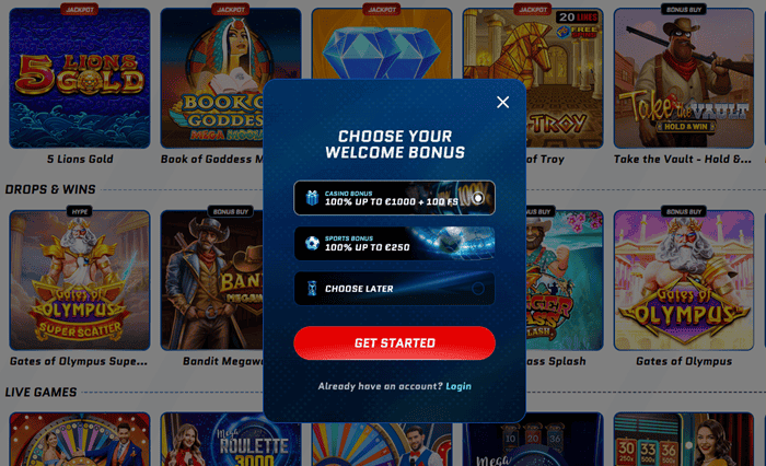 Scored Casino Registration and Logging In 