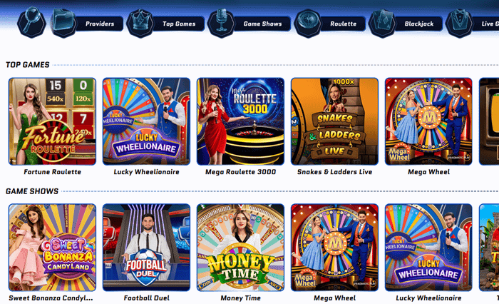 Scored Live Casino and Game Shows 