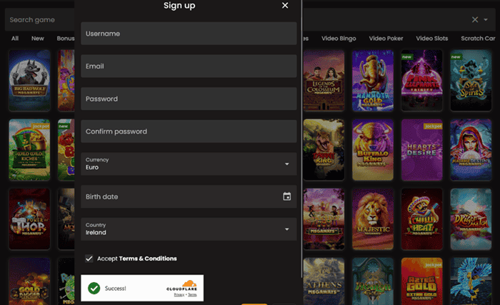 Create Your Player Account at ArtCasino.io