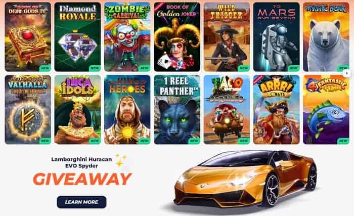 Giveaway Promotion - win Lambo!