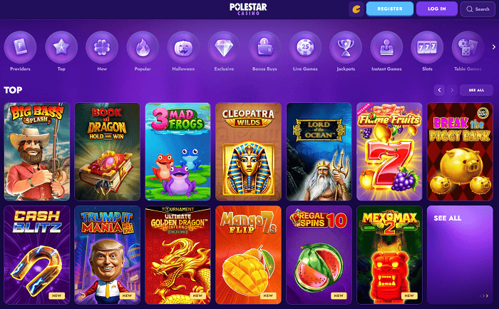 Polestar Casino Top Online Slots 
