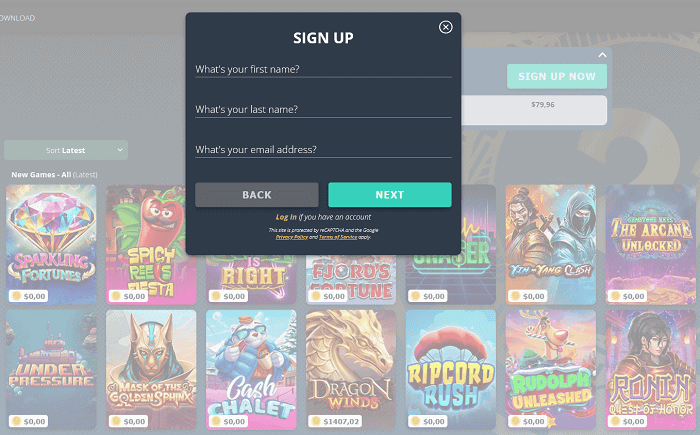 Open your account with Roaring 21