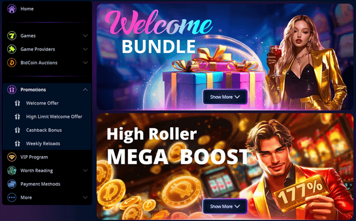 CryptoWins Welcome Bonus and Promotions 