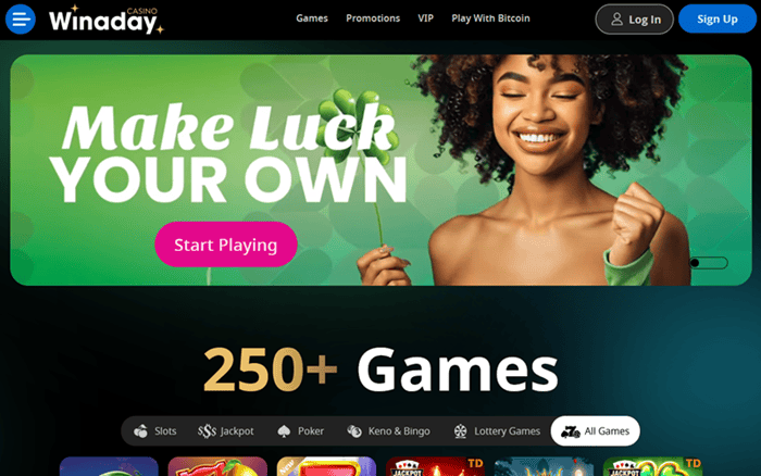 Winaday No Deposit Bonus