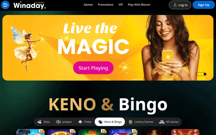 Winaday USA Casino Coupon Codes 